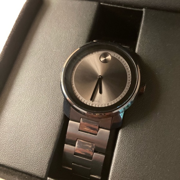 Movado Bold Watch GunMetal - Picture 2 of 16